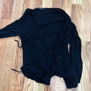 Black cardigan size L